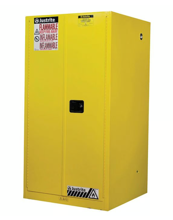 Justrite 8960201 Yanıcılar İçin 227 Litre Kendiliğinden Kapanan Emniyetli Dolap